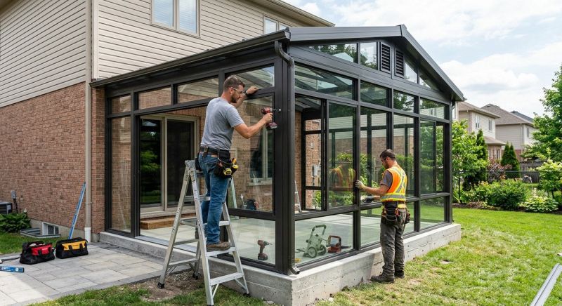 Conservatory Installation in Asheville, NC