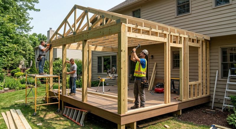 Enclosed Deck Installation in Chattanooga, TN