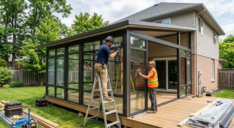 Four Season Room Installation in Knoxville, TN