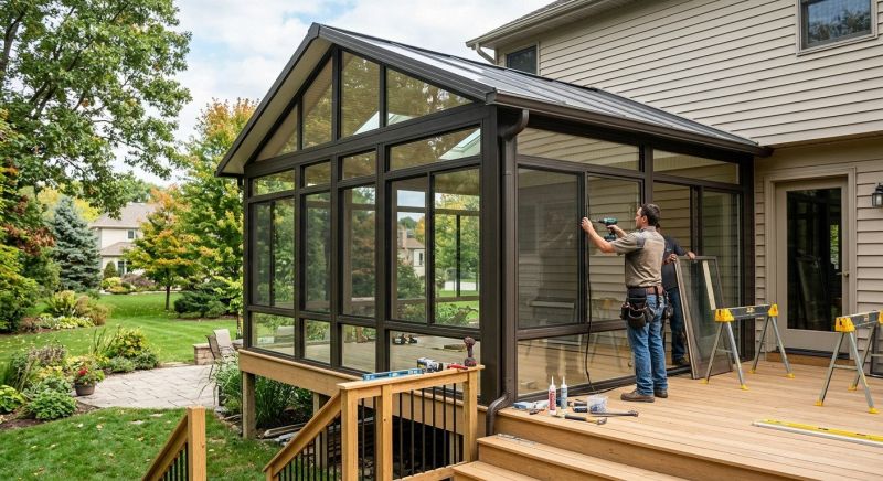 Four Season Room Installation in Austin, TX