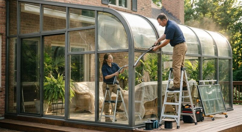 Solarium Repair in Knoxville, TN