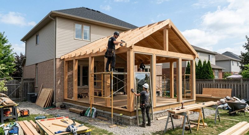 Sunroom Addition Construction in Seattle, WA