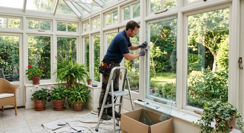 Sunroom Glass Repair in Charlotte, NC