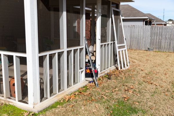 Balcony Screening Installation